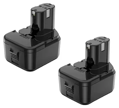 Image de Batterie rechargeable, capacité de 3500 mAh, compatible avec les outils Hitachi, 2 batteries