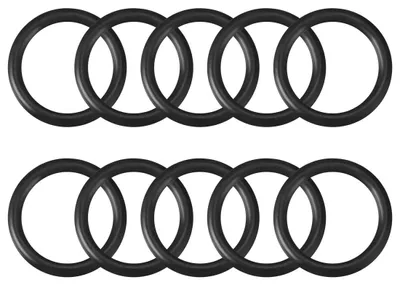 O-Ringe Nitrilkautschuk 9,5x13,1x1,8 mm 20 Stück schwarz