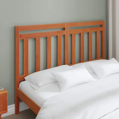 Produktbild von PUEAZU Kopfteil mit Kopfteil Wachsbraun 165,5 x 100 cm - Kopfteile &49582