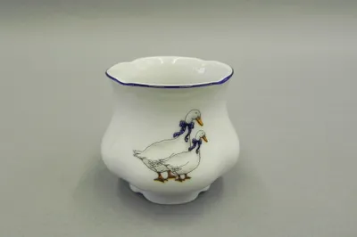 Obrázok produktu pre Pohár na vajcia, hus, český porcelán, Leander