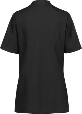 Produktbild von Greiff CARE Damen Kasack Kurzarm Regular-Fit Lyocell Schwarz XL