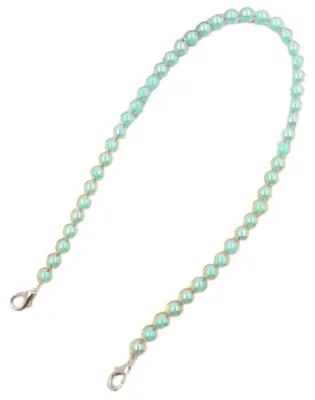 Acryl-Parelkette für Taschen, mintgrün, 30 cm