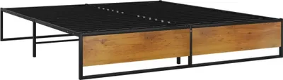 Obrázok produktu pre vidaXL Posteľný rošt Black Metal 140x200 cm