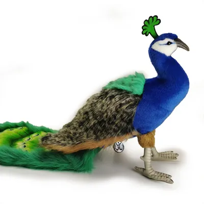 Produktbild von Pfau PREMIUM Plüschtier Vogel Paradiesvogel XXL Dekotier CASCAN