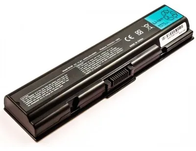 Produktbild von Akku für Toshiba Satellite L550D-136 Li-Ion 10,8 Volt 4400 mAh schwarz