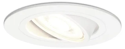 Produktbild von hoftronic LED Einbaustrahler 4W 345lm 4000K Dimmbar Weiß GU10 IP20