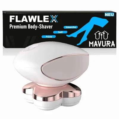 Obrázek produktu pro FLAWLEX Epilátor na odstranění chloupků Tělo Obličej Nohy Paže Bezchybný holicí strojek na tělo