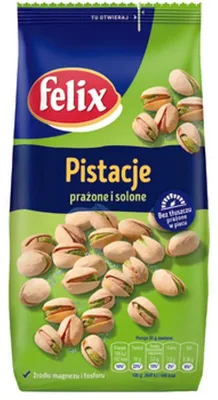 Zdjęcie produktu dla Felix Pistacje smażone solone 360g