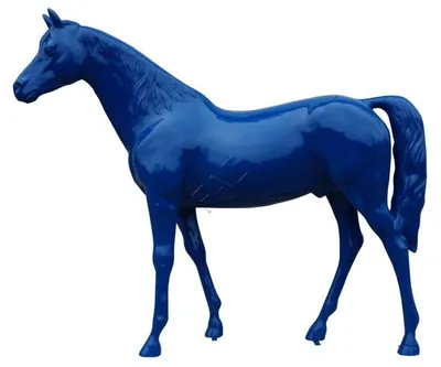 Immagine prodotto di Design di una figura di cavallo a righe, statua, scultura, figure, sculture, decorazione