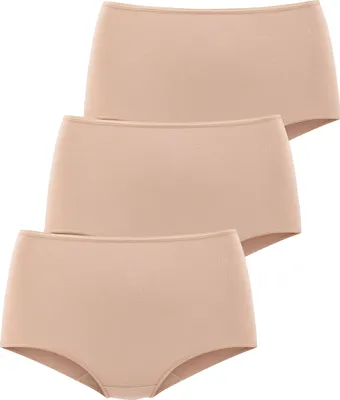 Produktbild von LASCANA Panty beige Größe 44/46