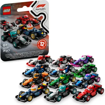 Obrázok produktu pre LEGO® Minifigures 71049 F1® Zberateľské pretekárske autá