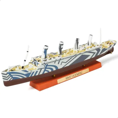 Produktbild von Schiffsmodell Kreuzfahrtschiff 1:1250 - Legendäres Schiff aus Metalllegierung mit Displayständer