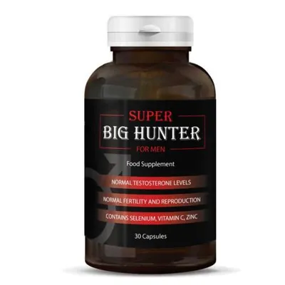 Image de Big Hunter 30 Capsules - Amour, Désir Et Passion - Pour les Hommes Actifs