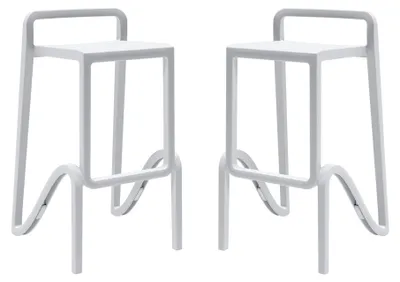 Image de Tabourets empilables de grande hauteur, pour intérieur et extérieur