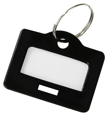 Schlüsselanhänger von HMF mit 2.9 cm Breite in Schwarz
