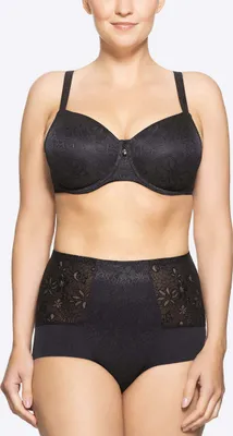 Produktbild von Ulla | Alice BH mit Bügel Schwarz - Schwarz / 100F | Shapewear & Mieder