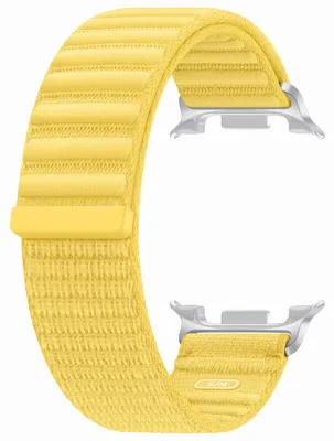 Productafbeelding van Samsung Originele Fabric Band voor de Samsung Galaxy Watch 9 (40/44mm) / Watch 8 (40/44mm) / Classic (46mm) - Maat S/M - Geel