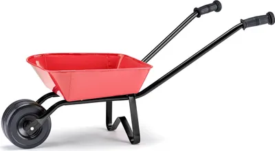 Produktbild von Gartenrad, rot/schwarz, Metall