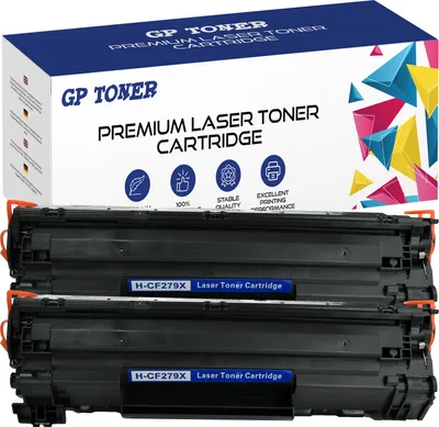 Obrázok produktu pre 2x Kompatibilný Toner per HP CF279A LaserJet Pro M12af M12a M12w Pro M26nw - Čierny