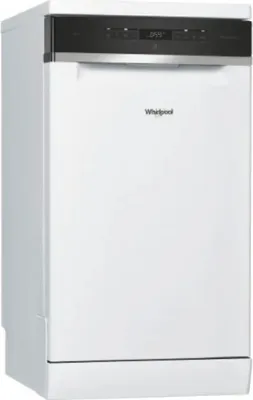 Produktbild von WHIRLPOOL Geschirrspüler 45cm 7Prog. VWS Schubl. E ws-sw WSFO 3O23 PF