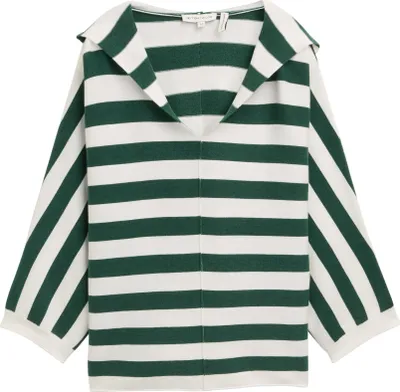 Image de Pull en maille ample à capuche