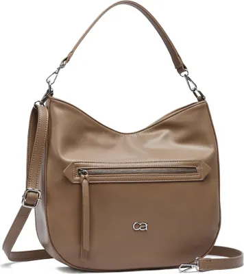Produktbild von Schultertasche Softy aus tierfreiem, soften Luxusmaterial von collezione alessandro
