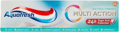 Image de Dentifrice AquaFresh Multiaction Extra Fraîcheur 75 ml