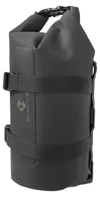 Produktbild von M-Wave Bikepacking Satteltasche 5L Schwarz - wasserdichte Fahrradaufbewahrung....