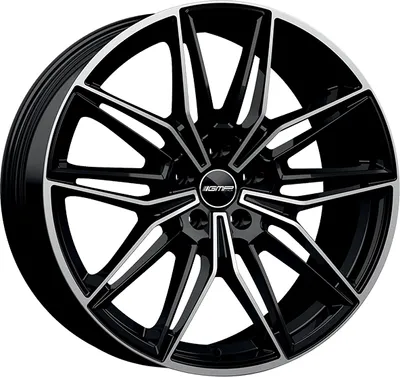 Produktbild von Alufelge Gmp Specter 8X18 5X120 Et 30 Black Diamond