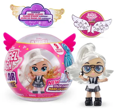 Obrázok produktu pre ITTY BITTY PRETTYS ZURU Angel High Glow, séria 2. Kapsulová bábika s 10 prekvapeniami