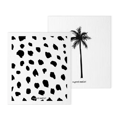 Produktbild von a good smile Schwammtuch SUMMER 2er Set