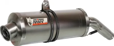 Zdjęcie produktu dla Układ wydechowy Mivv SLIP-ON Sport, homologowany (z certyfikatem ABE), kompatybilny z Hondą CBR 1000 RR