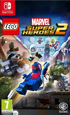 Zdjęcie produktu dla Warner Bros LEGO Marvel Superheroes 2, Nintendo Switch, Tryb multiplayer, oczekujące na klasyfikację