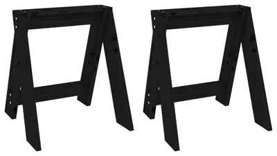 Imagen del producto de Juego de 2 taburetes s de madera, 40x40x45 cm