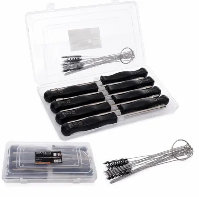 Produktbild von Kraft&Dele KD11245 Vergaser-Einstellschlüssel und Düsenbürsten 8St