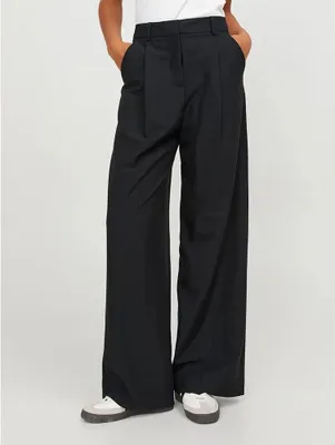 Produktbild von Jack & Jones Ellis Wide Jjxx Hochbundhosen Schwarz M / 32 Frau Schwarz M
