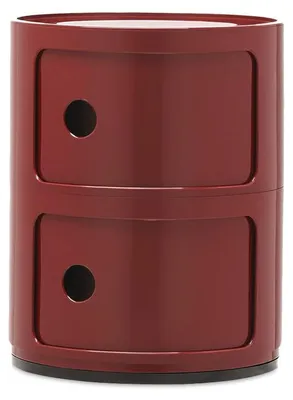 Obrázek produktu pro Stolek s úložným prostorem Componibili 4966, 2 úložné díly, více barev - Kartell KA-04966BO