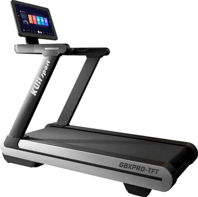 Zdjęcie produktu dla Bieżnia z ekranem dotykowym 21,5" (54 cm), bardzo dużym nachyleniem i bluetooth GBXPRO-TFT
