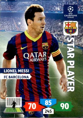 Produktbild von Panini Champions League 2013/14 FC Barcelona Lionel Messi Star Player card