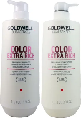 Obrázok produktu pre Goldwell Colour Extra Rich 1000 ml šampón a 1000 ml kondicionér
