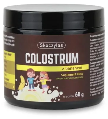 Produktbild von Skoczylas COLOSTRUM mit Banane Pulver 60 g