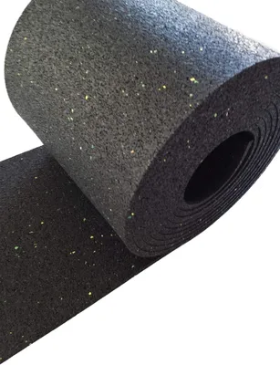 Produktbild von Bautenschutzmatte 6 mm, 25 cm x 2 m, rutschfeste Gummimatte aus Gummigranulat