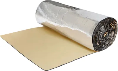 Produktbild von Auto Dämmmatte 5mm 6.46sqft Schallschutzmatte Wärme Schalldämmungsmatte Schallschutz für Kfz 60cm x100cm