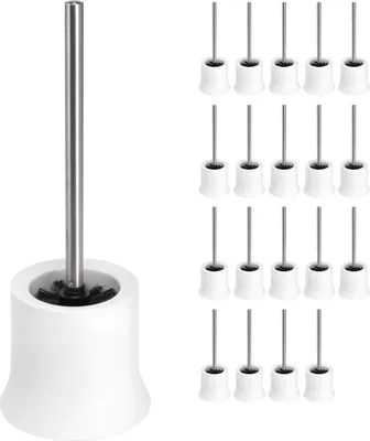 Produktbild von bremermann WC-Bürste Kunststoff 20er Set, weiß