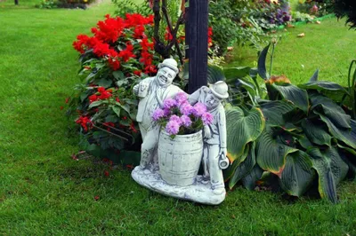 Zdjęcie produktu dla Charlie Chaplin doniczka doniczka dekoracja figurka doniczka ogród