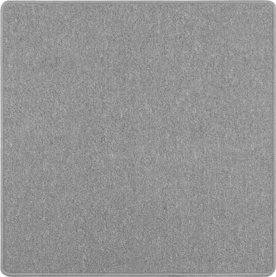 Immagine prodotto di vidaXL Tappeto grigio chiaro 100 x 100 cm 100% polipropilene