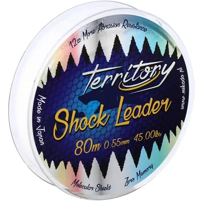 Produktbild von Mikado Territory Shock Leader Monofile Schnüre 80 M Durchsichtig 0.550 mm Durchsichtig 0.550 mm