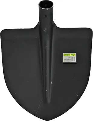 Produktbild von PROREGAL Schaufel, gehärtet spitz (schwarz), ohne Griff