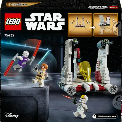Produktbild von LEGO Star Wars: The Clone Wars V-19 Torrent-Sternjäger - Kreatives Spielzeug mit Minifiguren und Lichtschwert - Geschenk für Kinder - Modellbau für Mädchen und Jungen ab 9 Jahren - 75432