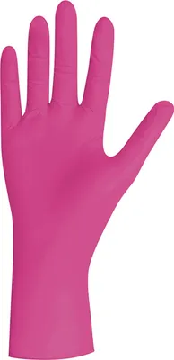 Produktbild von 1000 Unigloves Magenta Pearl Nitrilhandschuhe - pink - Gr. S - Einmalhandschuhe